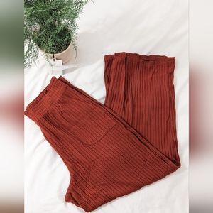 Burnt Orange Palazzo Pants